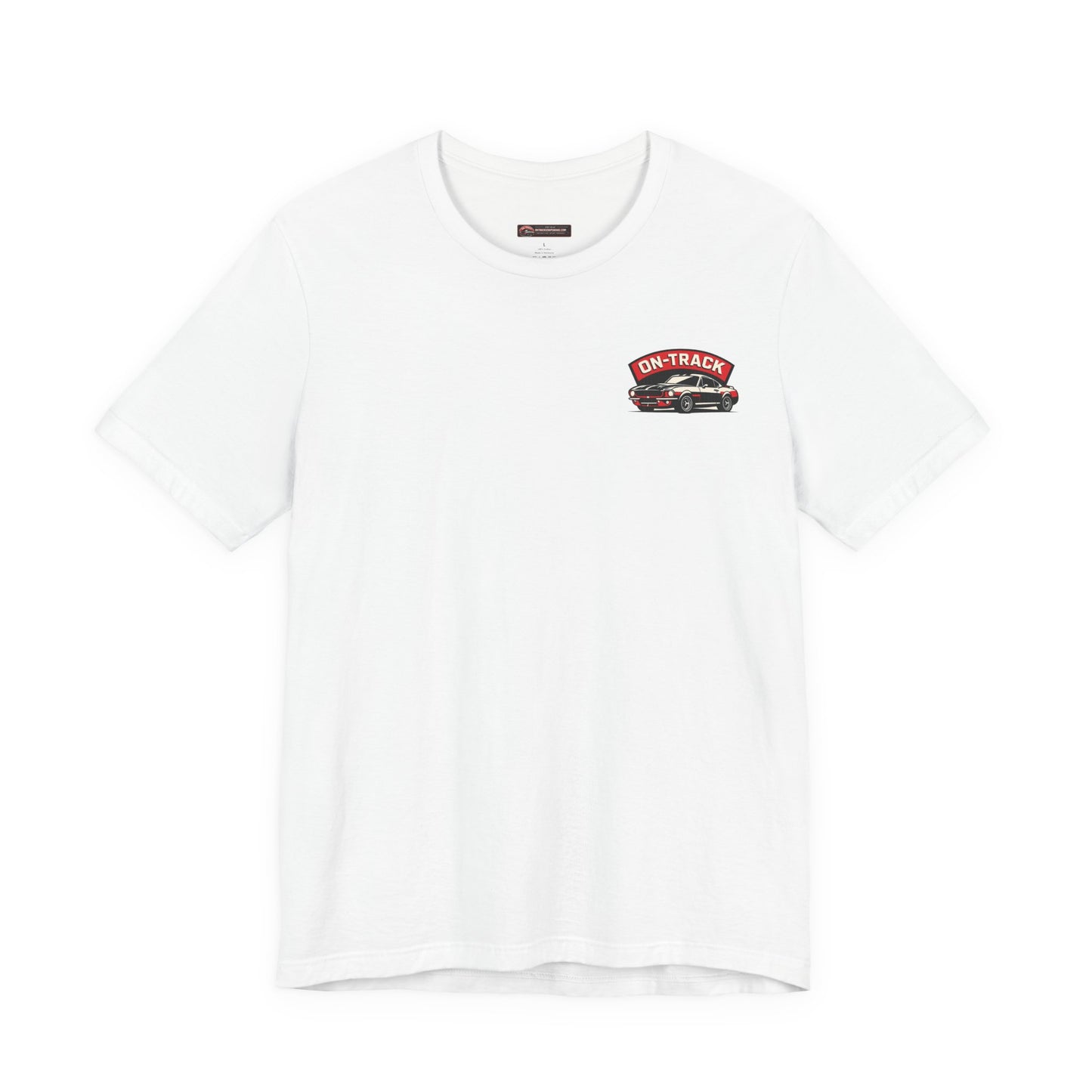 Scrap Garage Racing Tee — "On-Track" Muscle Car Graphic T-Shirt