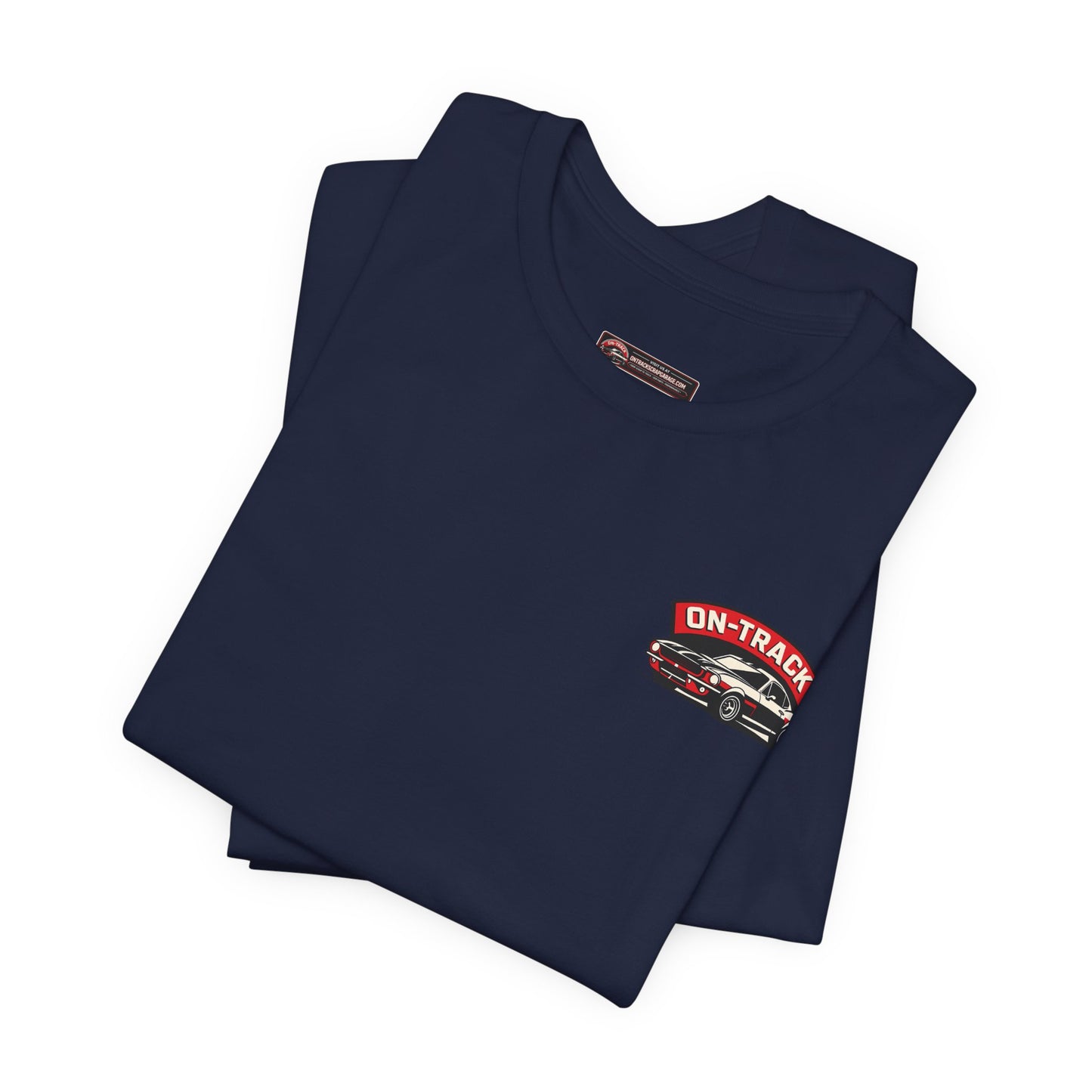 Scrap Garage Racing Tee — "On-Track" Muscle Car Graphic T-Shirt