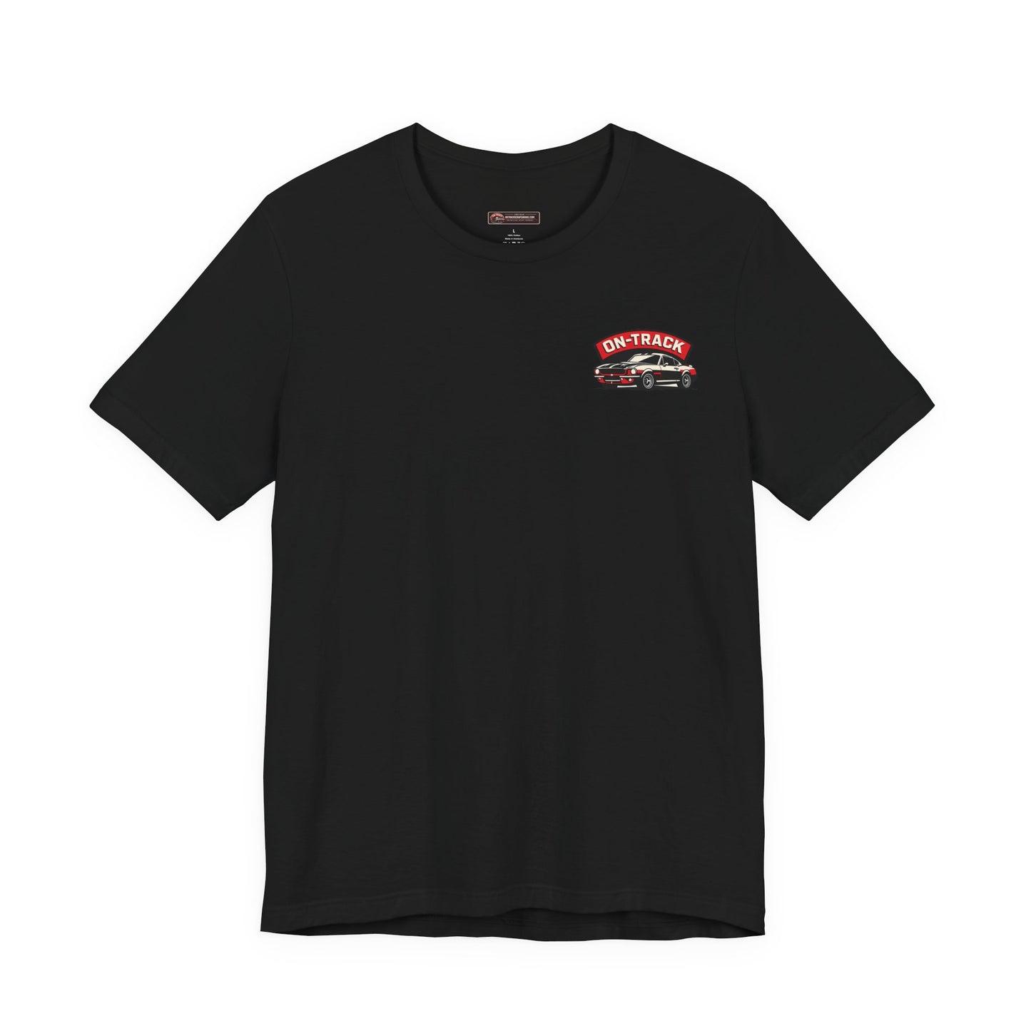 Scrap Garage Racing Tee — "On-Track" Muscle Car Graphic T-Shirt