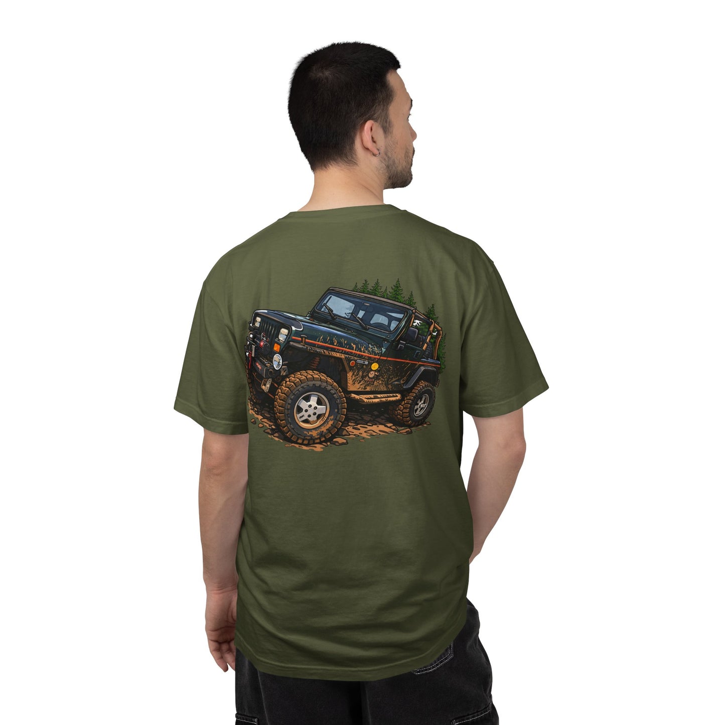 Jeep YJ Wrangler 'Sara' Graphic T-Shirt