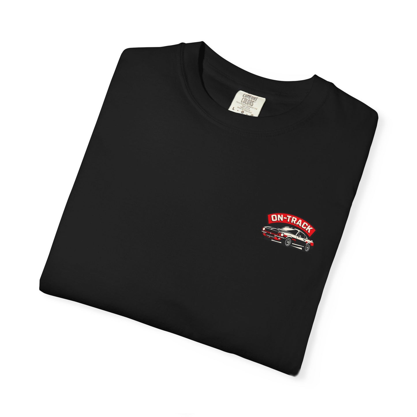 Mechanic Burnout Tee — 'This One Hits Hard' Garment-Dyed T-Shirt