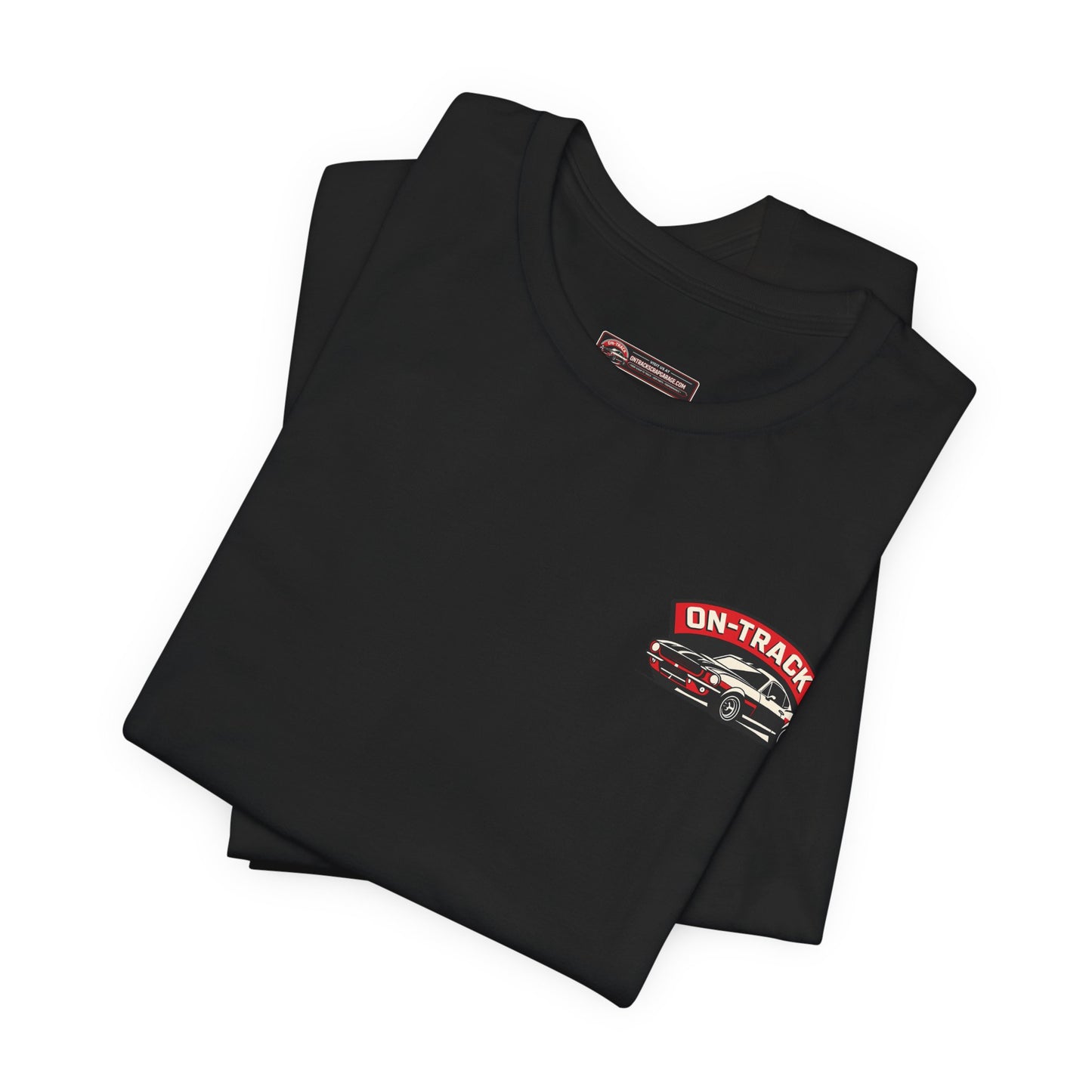 Scrap Garage Racing Tee — "On-Track" Muscle Car Graphic T-Shirt