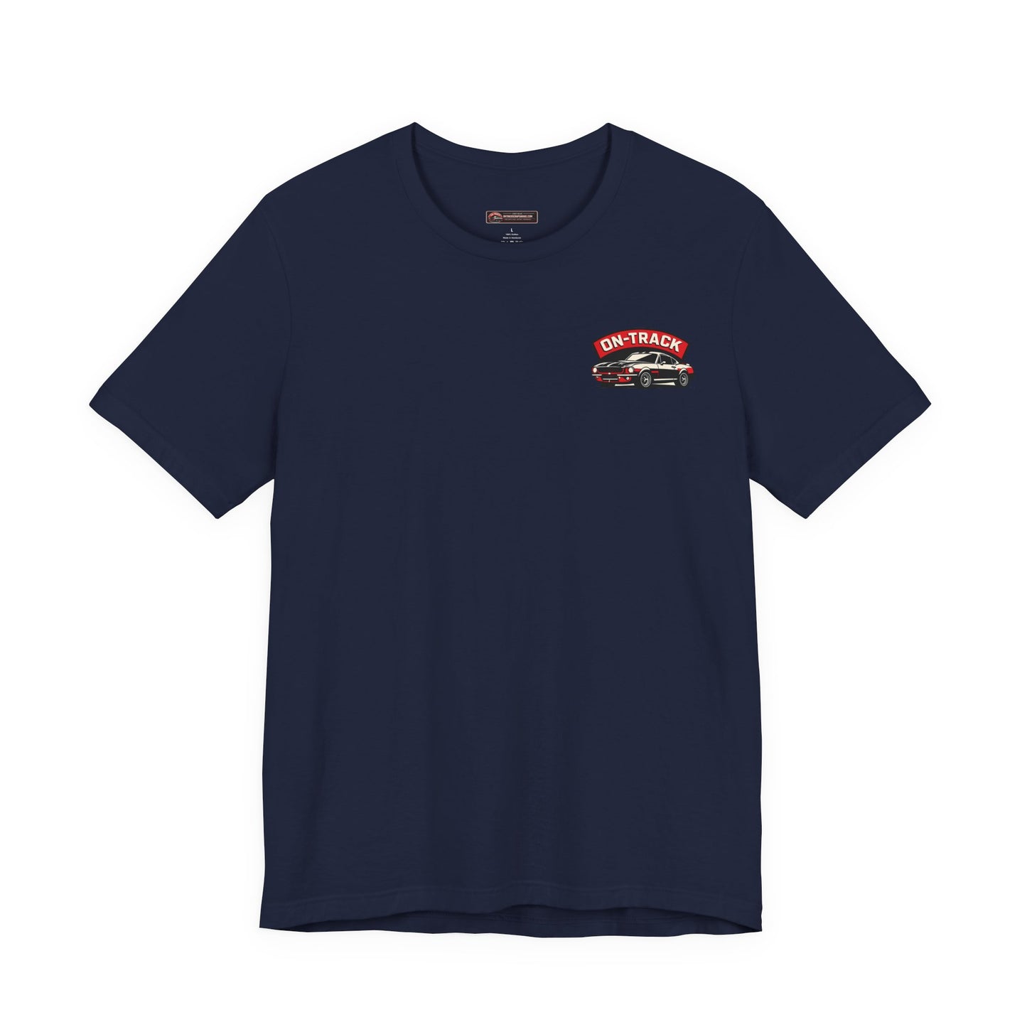 Scrap Garage Racing Tee — "On-Track" Muscle Car Graphic T-Shirt