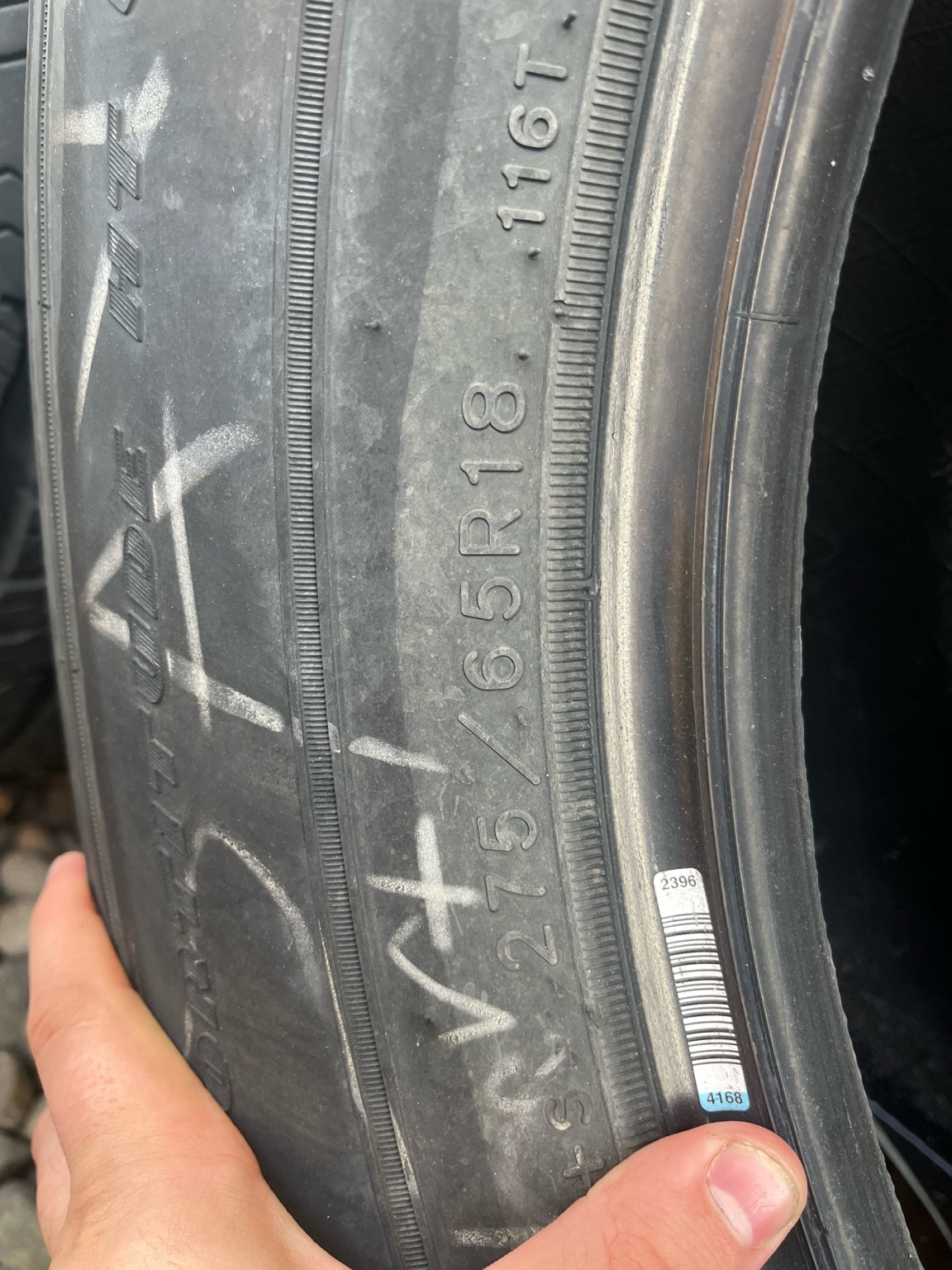Goodyear Wrangler All-Terrain Tires – 275/65R18 – Set of 4 – 2021 Jeep Wrangler OEM Takeoffs