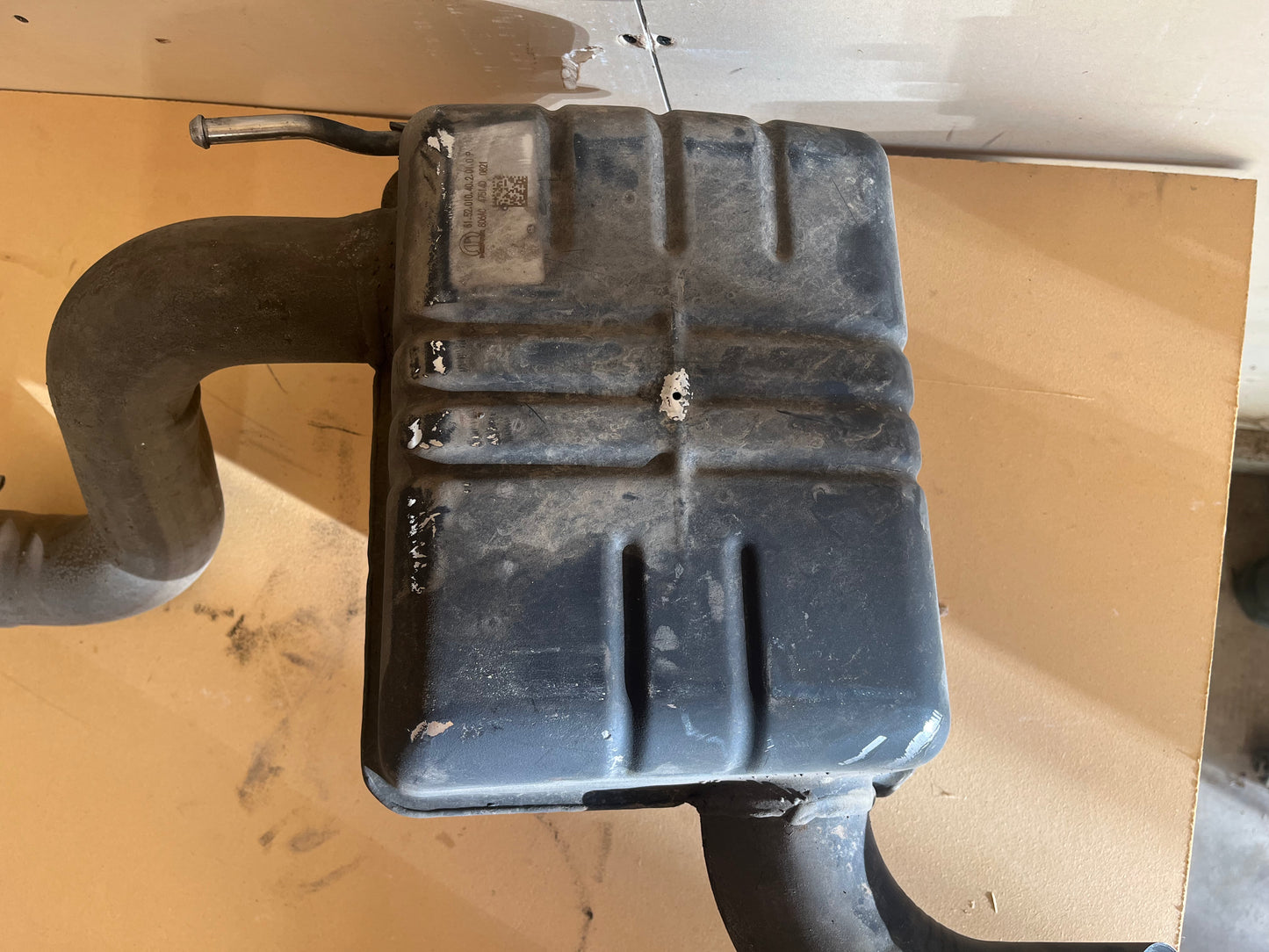 OEM Muffler – 2021 Jeep Wrangler JLU EcoDiesel (3.0L) 4k Miles