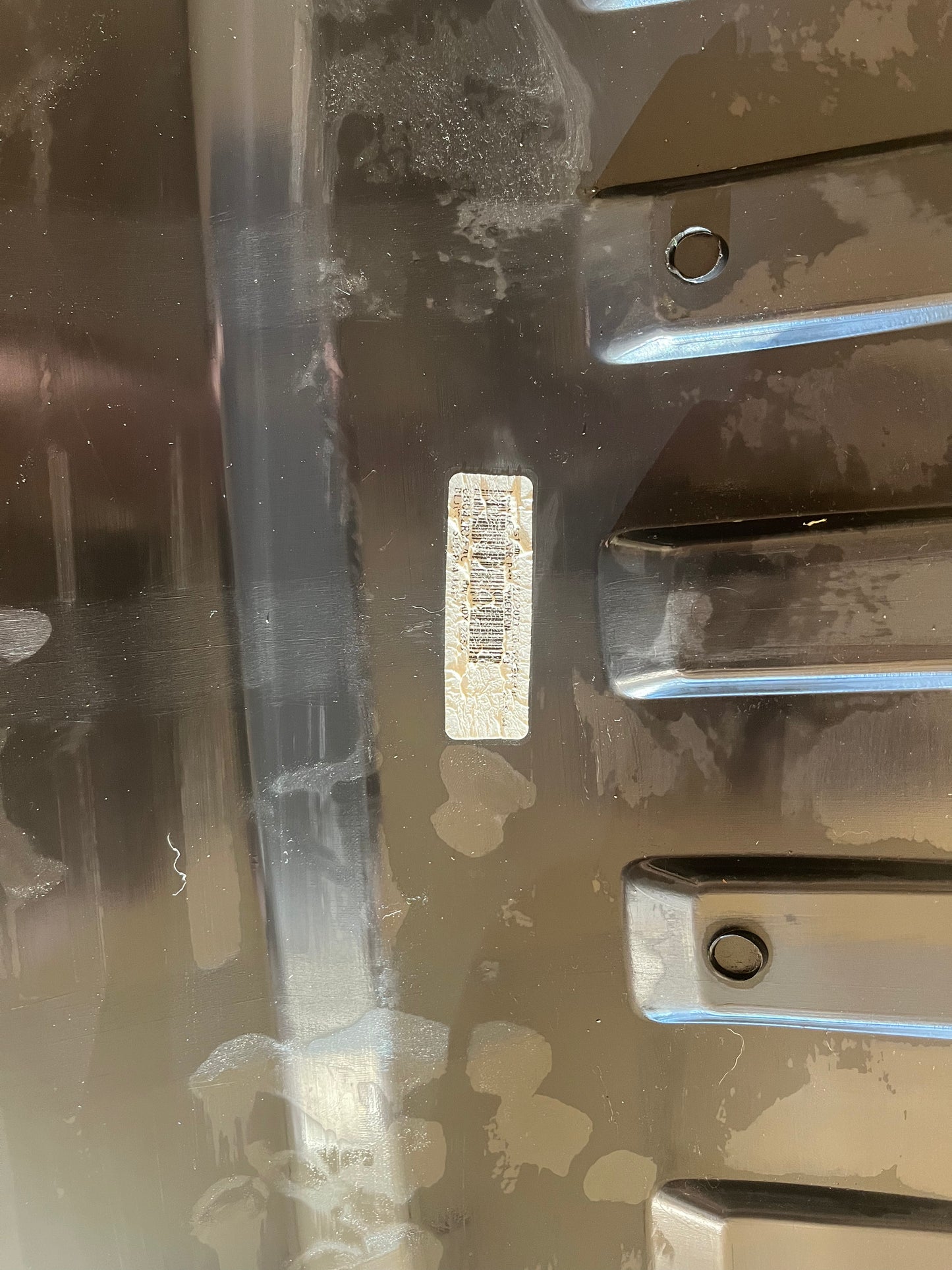 2021 Jeep Wrangler JL Unlimited Diesel – Front Splash Shield / Skid Plate (OEM) (4k Miles)